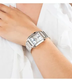 Datum horloge On The Square Mother-of-pearl