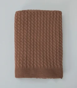 Deken 2 personen Derecho 200x220 cm Kaneel
