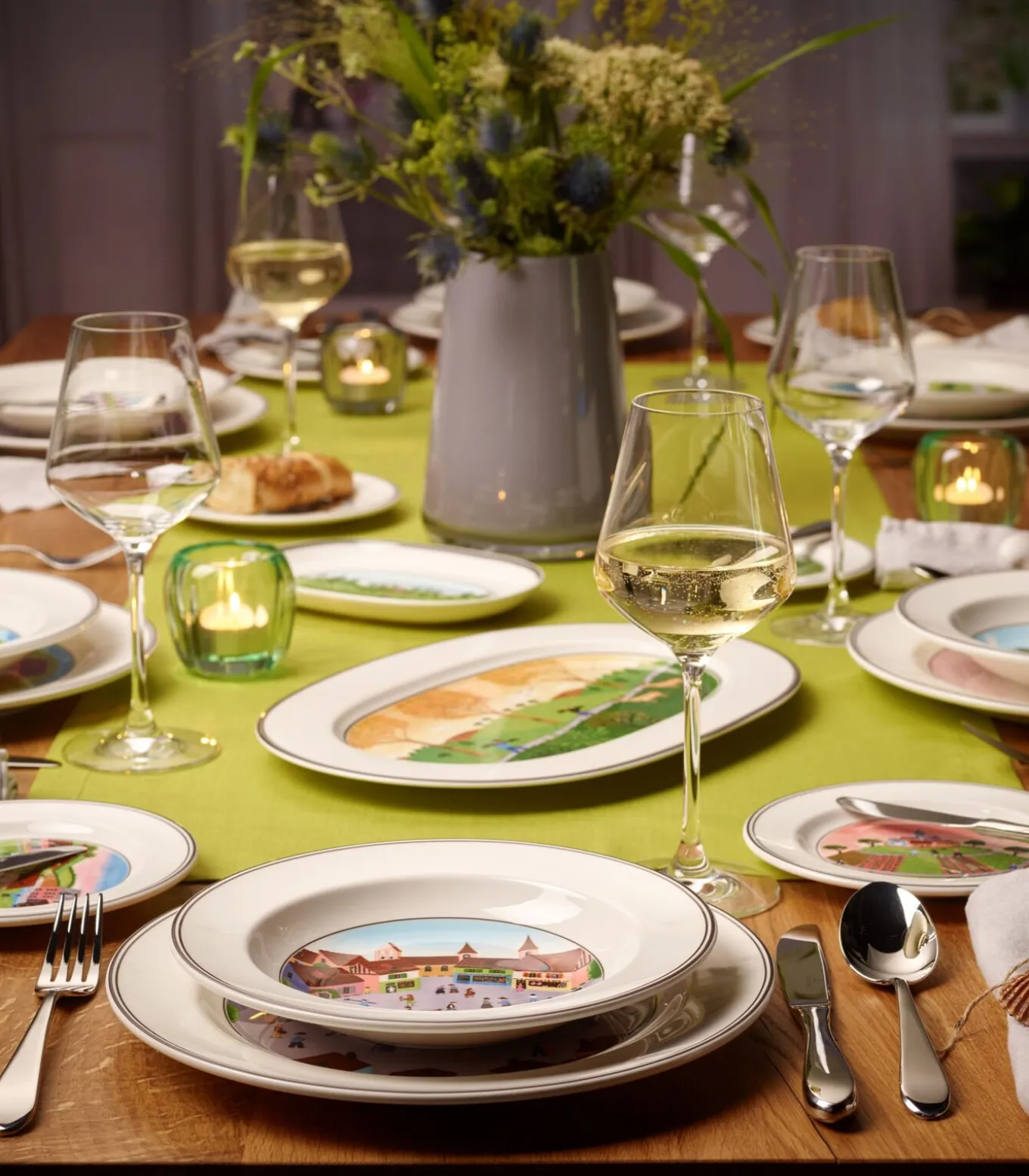 Dinerbord Jager Design Naif