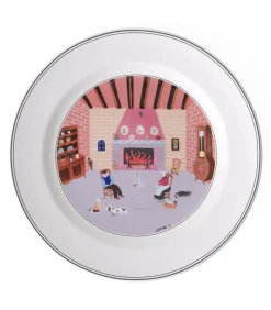 Dinerbord Open haard Design Naif