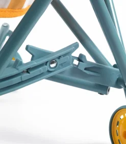 Djeco accessoires Sunshine wandelwagen - poppenbuggy 54 cm geel