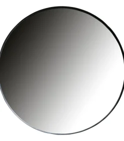 Doutzen Spiegel - Metaal - Zwart - 115x115x5