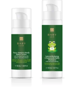 Dr. Botanicals BABY LUX Collectie Bubbelbad en Crème