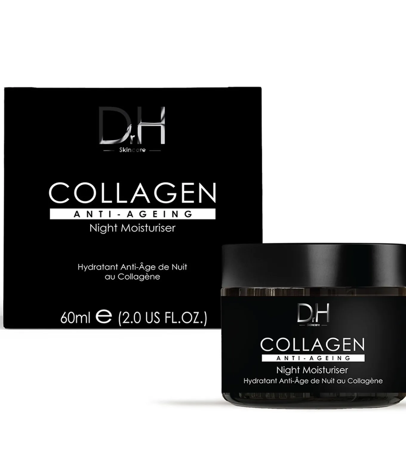 Dr H Collageen Anti-Ageing Nachtcrème 60ml