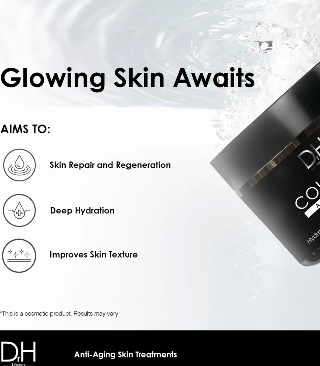 Dr H Collageen Anti-Ageing Nachtcrème 60ml