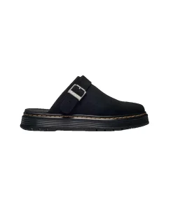 Dr. Martens suède zwarte mules
