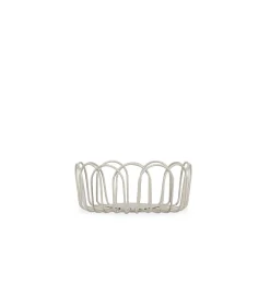 Draadmand 16xH7cm grijs Flores