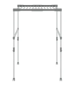 Droogrek 83x(50-55)x(40-85) cm aluminium