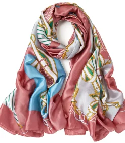 Easy Belts Zijden Stola - Roze / 180x90cm / 100% Zijde