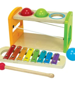 Eichhorn houten hamerbank met xylofoon - educatief speelgoed