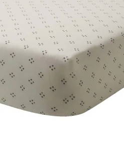 Emiko - Hoeslaken van bamboe met print