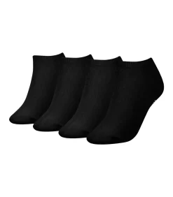 enkelsokken 4 paar sneaker black