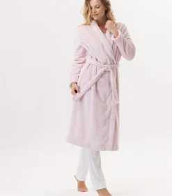 ESSENTIEL H61B pluche flanellen badjas