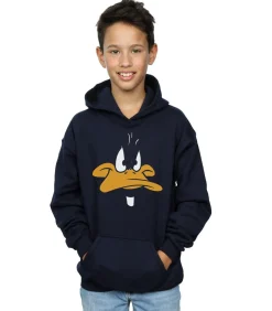 FACE - Trui met kap - Marineblauw