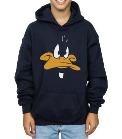 FACE - Trui met kap - Marineblauw