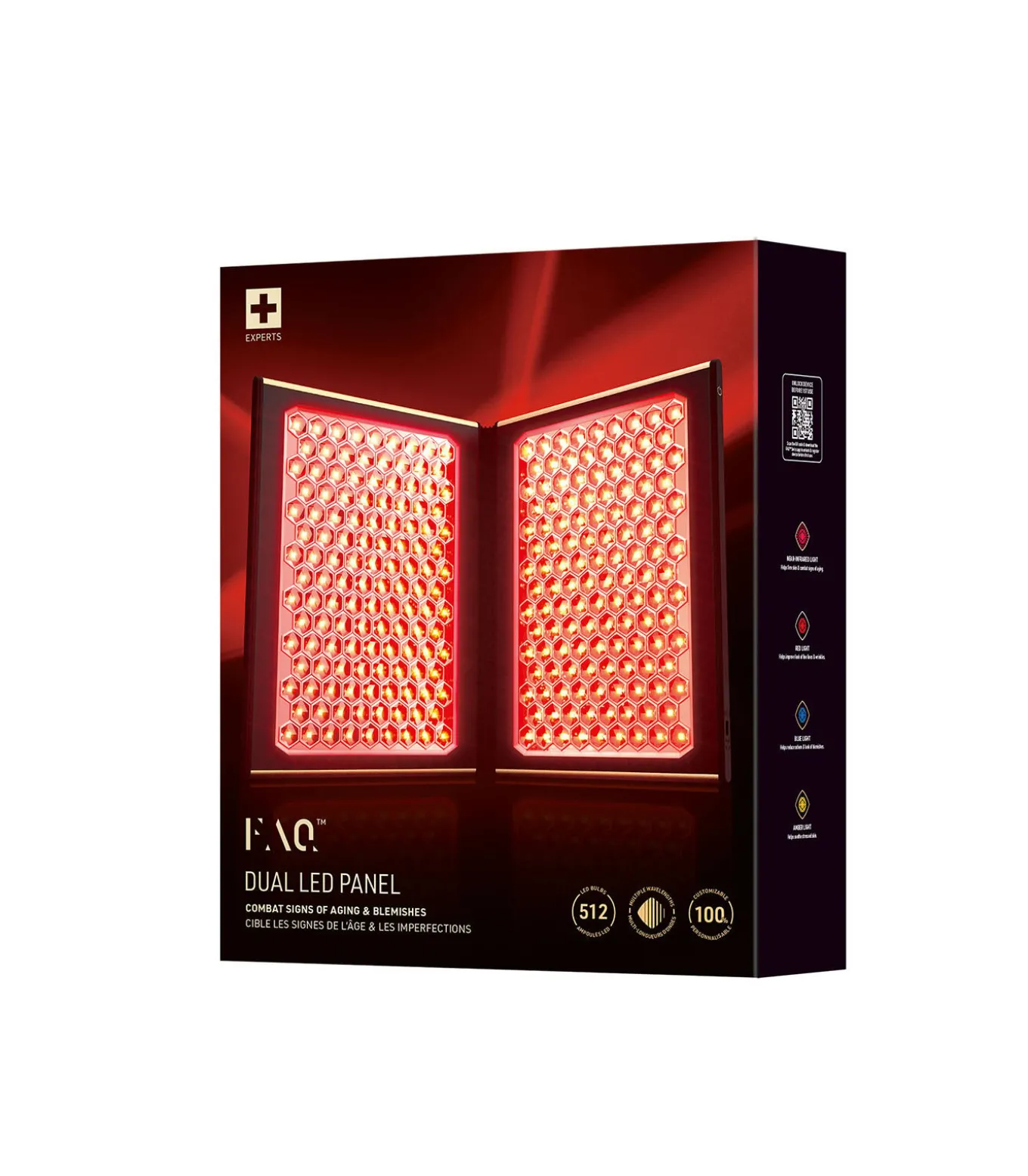 FAQ Dubbel LED Paneel – Multicolor LED-lichtpaneel met 512 LEDs voor Huid en Welzijn