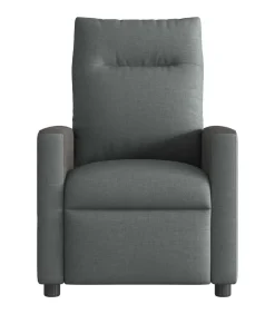 Fauteuil verstelbaar stof donkergrijs