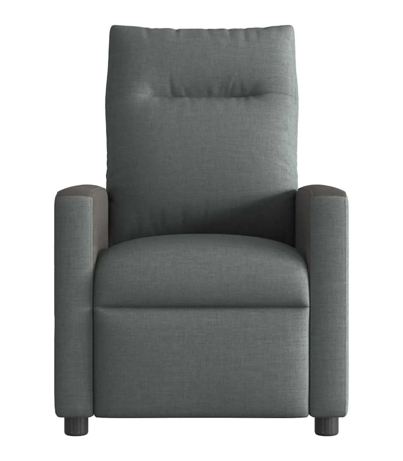 Fauteuil verstelbaar stof donkergrijs