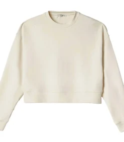 Felpa Paricollo Corta In Viscosa