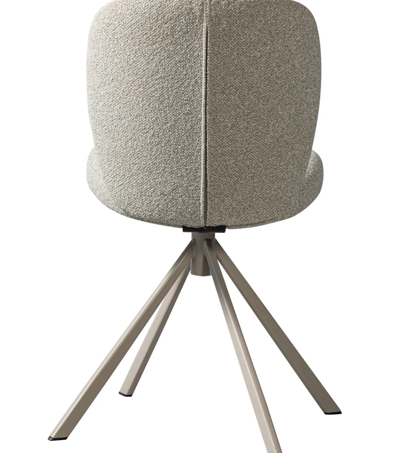 Femke Eetkamerstoel - Bouclé - Naturel - Set van 6