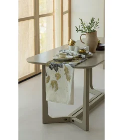 Ferion Eettafel - Mango Hout - Mud - 76x240x90