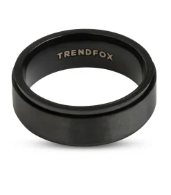 Fidget Ring - Spinner - Zwart - Staal