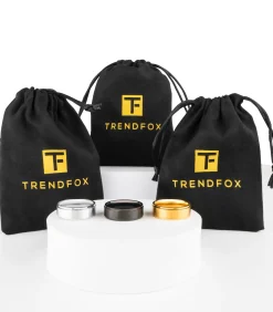 Fidget Ring - Spinner - Zwart - Staal