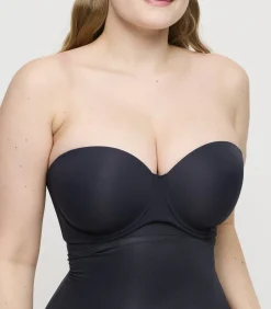 FIGURAS charbon voorgevormde bh - strapless