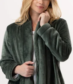 Flanellen pluche jas ESSENTIEL H55B