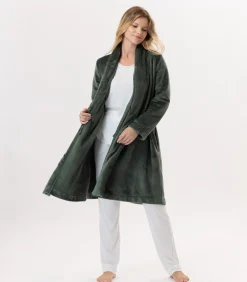 Flanellen pluche jas ESSENTIEL H55B