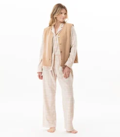 Flanellen pluche vest MONTAUK 130