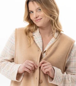 Flanellen pluche vest MONTAUK 130