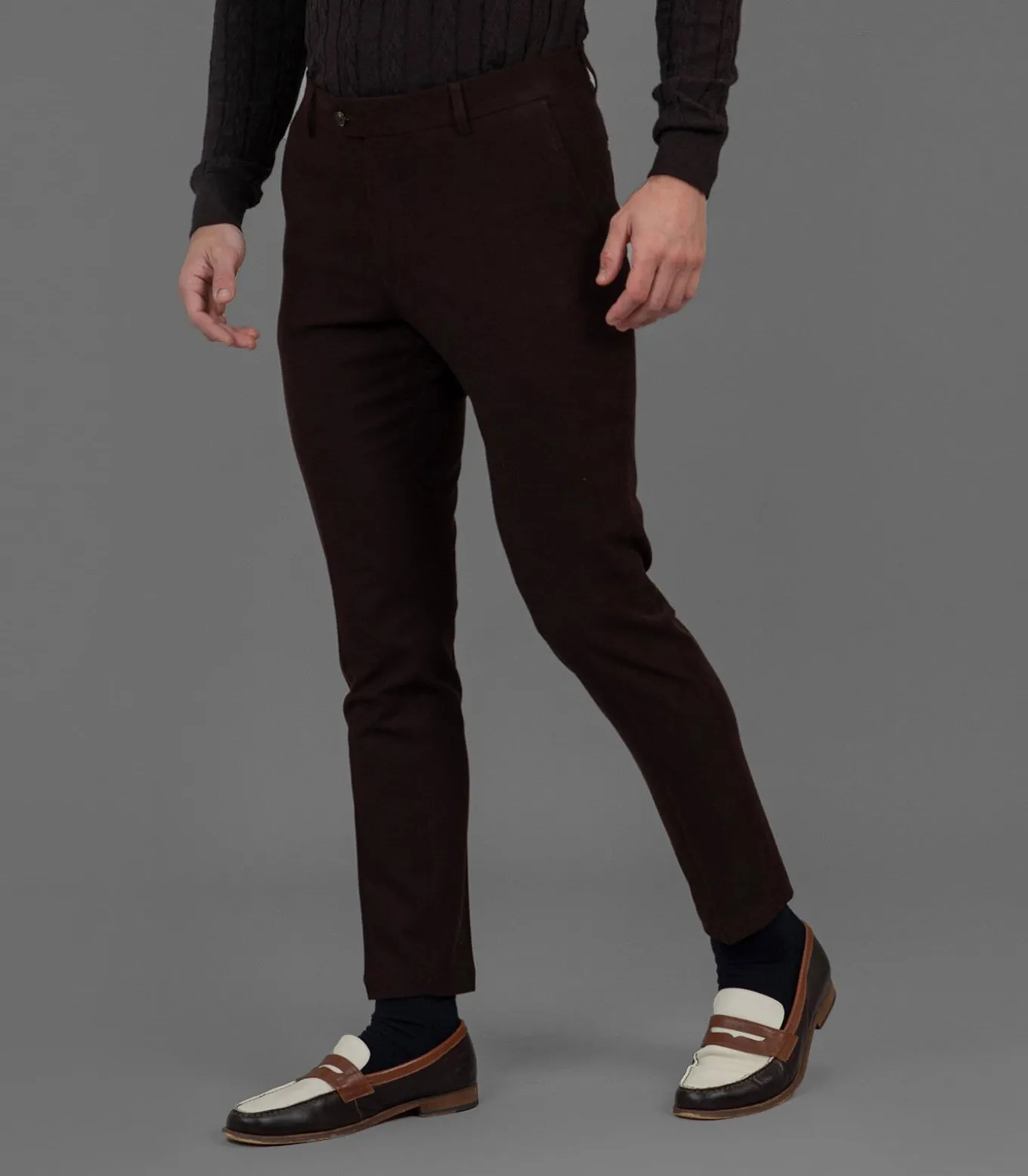 Flannel Broek - Bruin