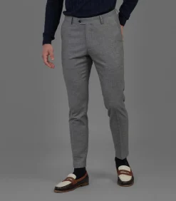 Flannel Broek - Grijs