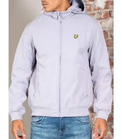 Fleece back softshell - ash lilac