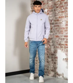 Fleece back softshell - ash lilac