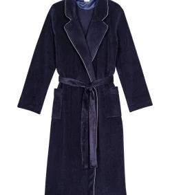 Fleece badjas met overslag ESSENTIEL H65A