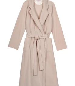 Fleece badjas met overslag ESSENTIEL H65A