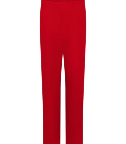 Fleece joggingbroek met kabelontwerp