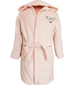 Fleecebadjas met kap, HEDWIGE