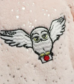 Fleecebadjas met kap, HEDWIGE