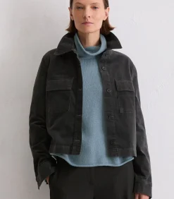 Fluwelen jas regular