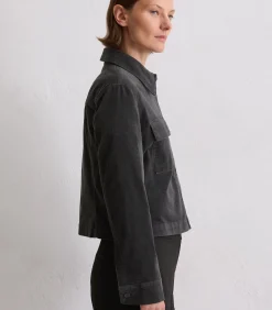 Fluwelen jas regular