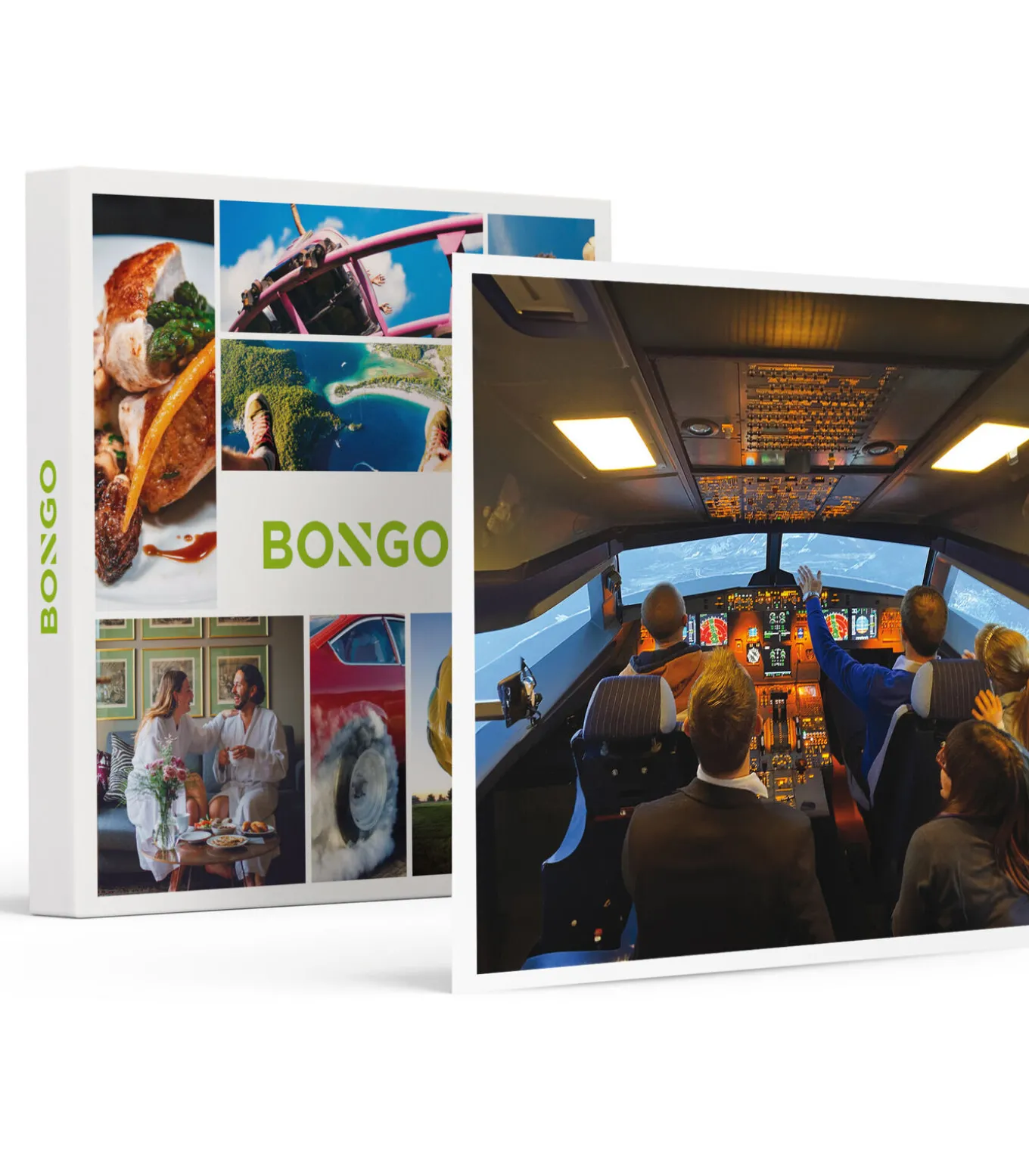 Flylounge Brussel: vluchtsimulator en popcorn voor een gezin van 4 - Actie