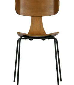 Form Eetkamerstoelen - Hout - Bruin - Set van 6