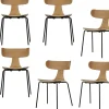 Form Eetkamerstoelen - Hout - Naturel - Set van 6