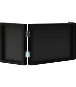 Fotolijst drieluik 22x15 cm+2x(10x15 cm) zwart