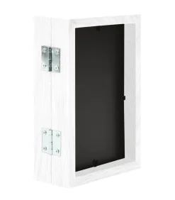 Fotolijst tweeluik 2x(13x18 cm) wit