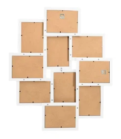 Fotolijst voor 10x(13x18 cm) foto MDF wit