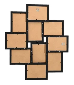 Fotolijst voor 10x(13x18 cm) foto MDF zwart